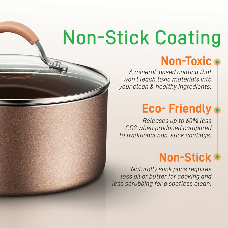 13 - Piece Non-Stick Aluminum Cookware Set