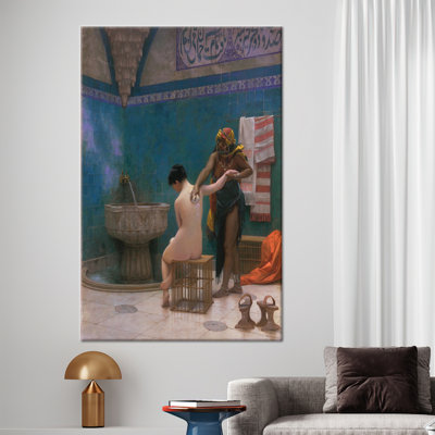 Toile pour salle de bain Leon Leon