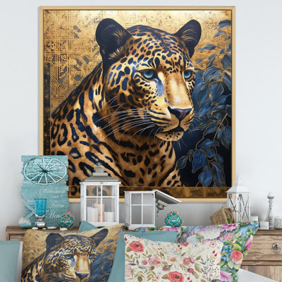 «Leopard Grace V», reproduction sur toile