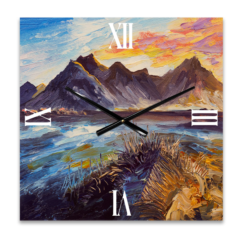 Metal Wall Clock, Medium