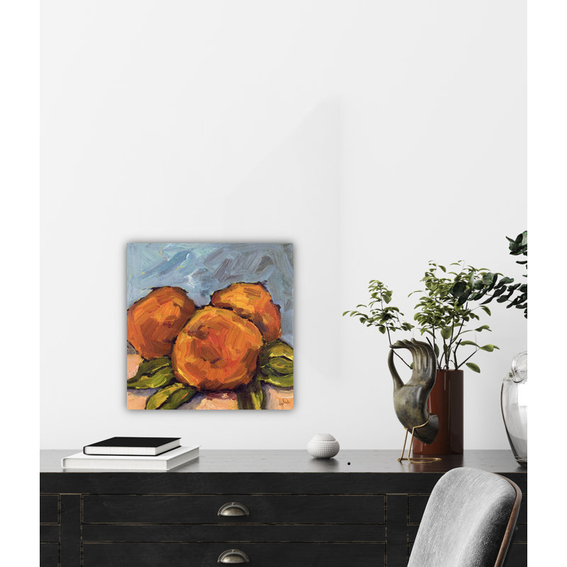 " Oranges By John Beard - Gallery Wrapped Canvas Print " by John Beard 2 - Pieces, 22'' H x 22'' W x 3" D