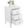 3 Drawer Modern Bedside Table, Bedroom Storage Cabinet
