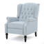 Fauteuil inclinable capitonné en tissu-1924941174