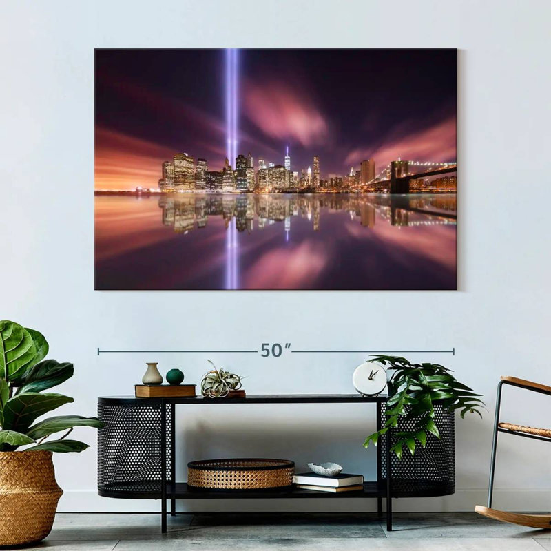 Sireci Ground Zero Skyline, 34" H x 51" W