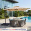 Parasol carré en porte-à-faux 120 po-1075560059
