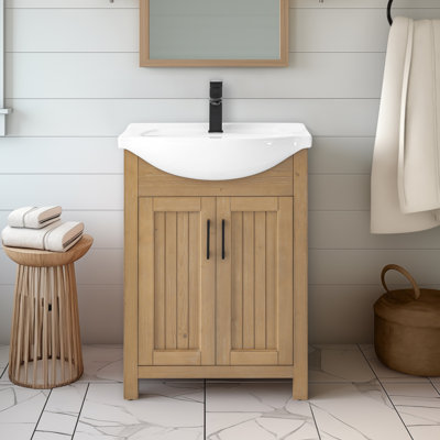 Boesch 24" Single Bathroom Vanity with Ceramic Top