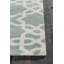 Tapis en laine touffeté à la main à motif de treillis marocain Theriot-24361490
