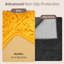 Solid Colour Machine Tufted Shag Area Rug-1611111625