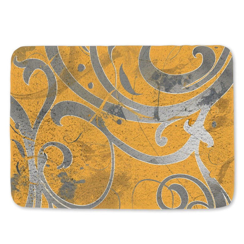 Fundy Microfiber / Microsuede Non-Slip Bath Mat, 21"W x 34"L