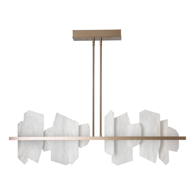 Luminaire suspendu Volterra, Or doux