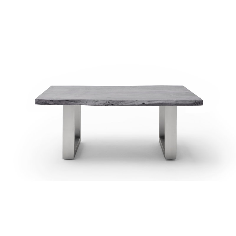 Edmunds coffee table, Grey/Brown/Blue, Stainless steel