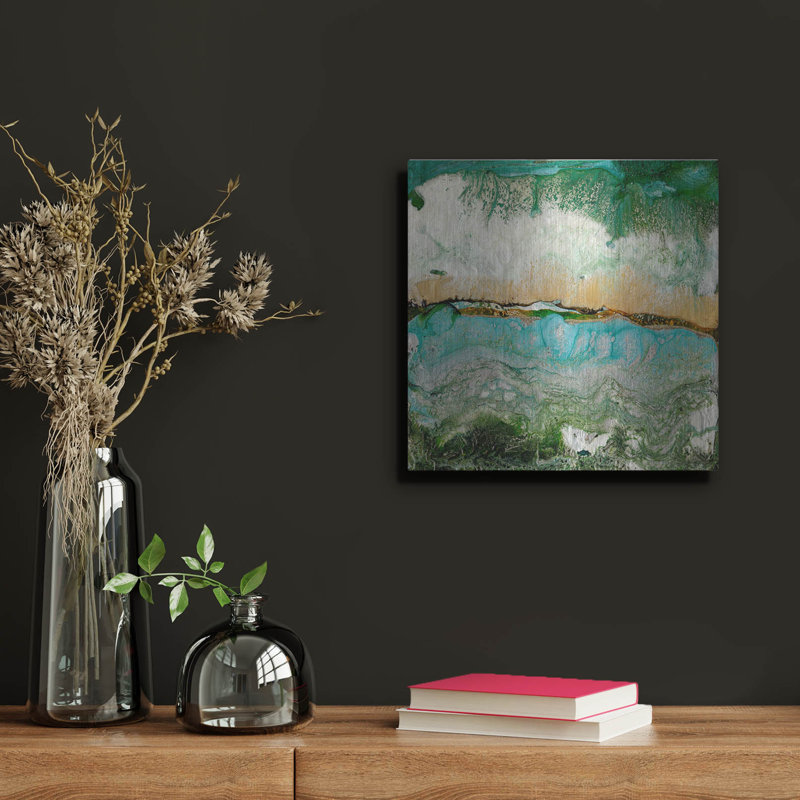  «Tigris» par Alicia Ludwig, art mural en métal, H 12 po x l 12 po