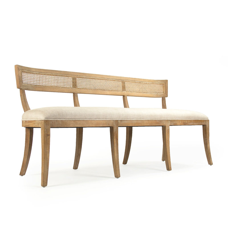Embla Cane Back Bench