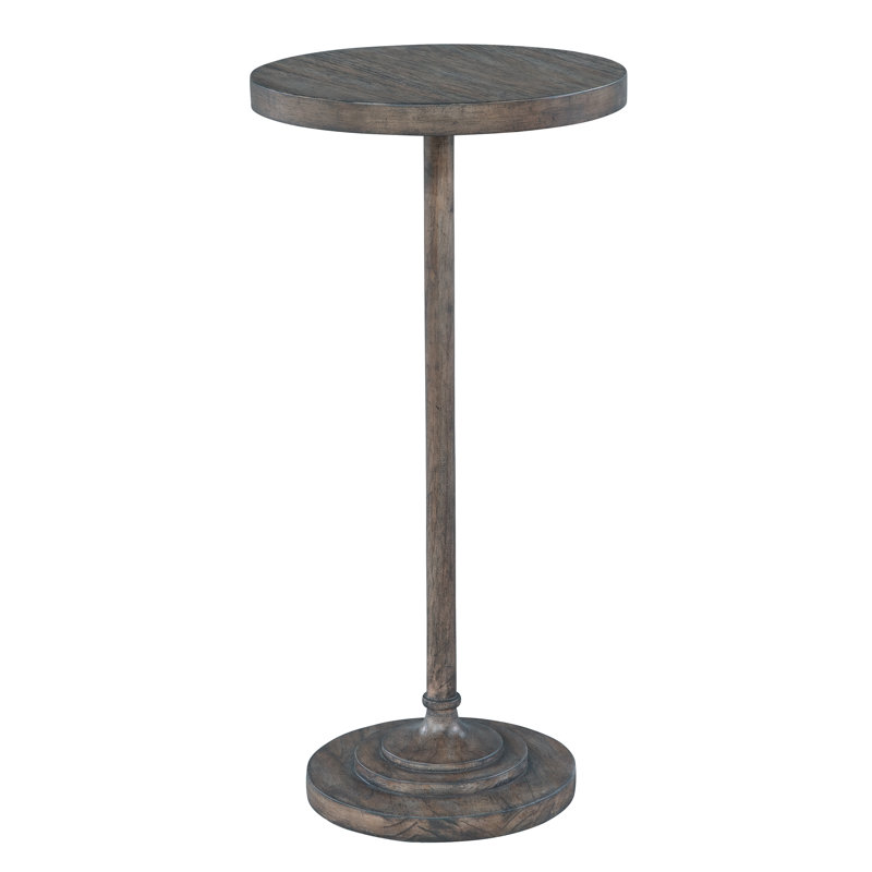 Hadik Slim Post Chairside End Table