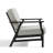 Shweta Solid Wood Outdoor Three Pieces Chair Conversation Seating Group With Cushions And Side Table-246522572-246522573