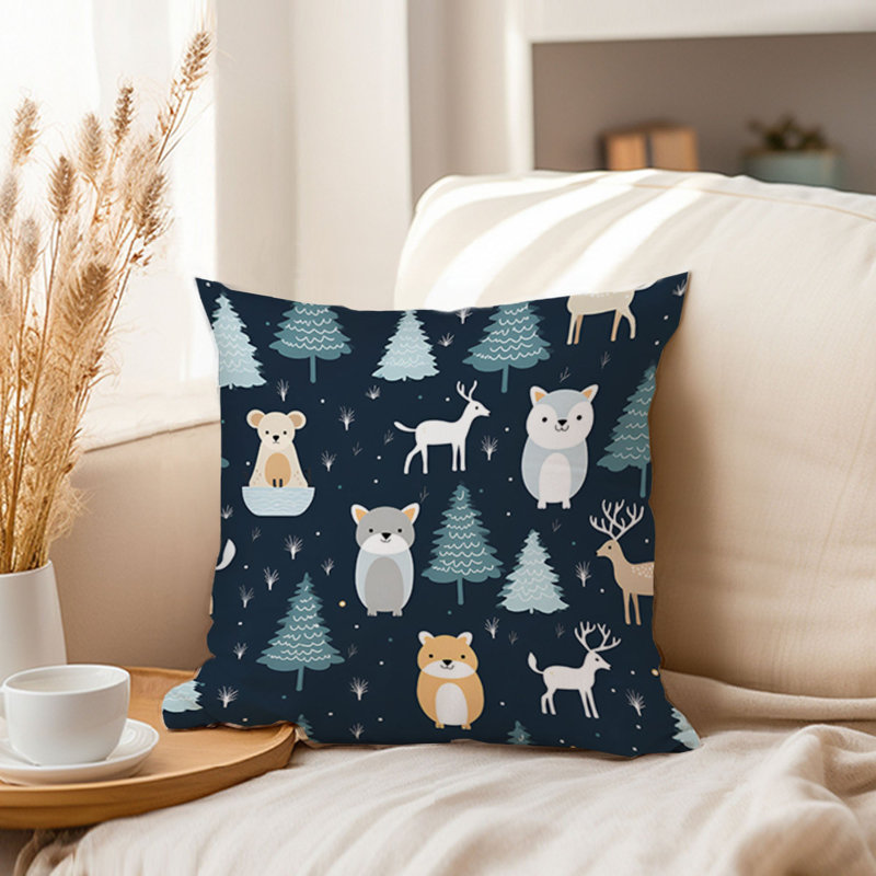 Holiday Christmas Winter Animals VII Scandinavian