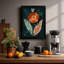 Central Bloom Botanical - Framed Print-957663448-957663455