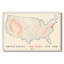 Toile tendue avec galerie Stippled States-1944886306