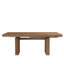Solid Wood Extendable Double Pedestal Dining Table