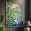 Impression encadrée FLORAL Series DCXVII - Bois massif-355963749