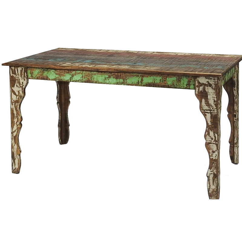 Freelon Pine Solid Wood Dining Table