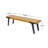 1 Dining Table+2 Dining Benches