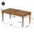 Acacia Classic Outdoor Coffee Table,Natural Finish