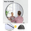 Miroir mural rond en aluminium Bhage-700927896-747923988