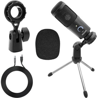 Blue Yeti USB Condenser Microphone - Black; For Recording and