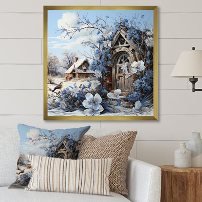 " Cottage Charm In Winter "