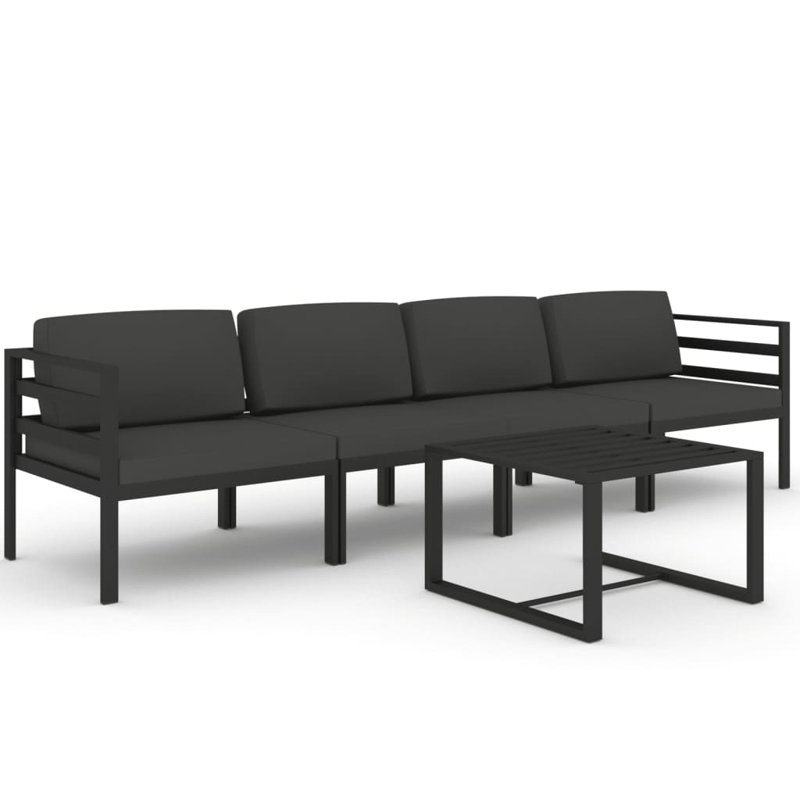 5 Piece Lounge Sectional Seating Group