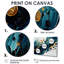 Abstrait aqua abstrait de l'océan II - art mural abstrait grand-552270065-552270070-552270068