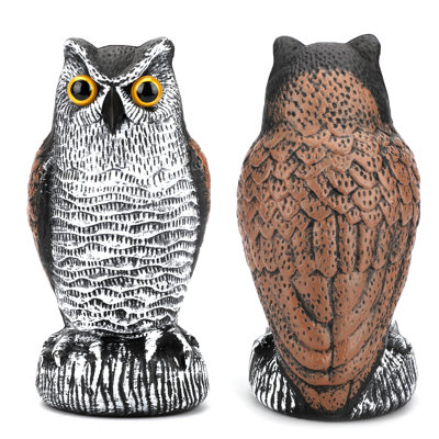 Owl Garden Statue,Bird Deterrents,Garden Decoration Outdoor Decoration