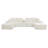 150'' Oversized Sectional Sofa, Cloud Couch with Deep Seat,L-Shape Sofa with Cup Holders and USB Ports ,Upholstered Corduroy Couches for Living Room,Beige-1634795391