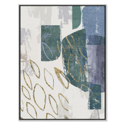 Shape of Formation III - Blue Version Print par Casa Fine Arts