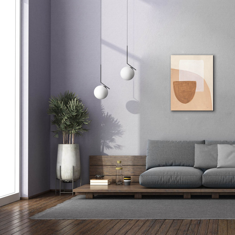 «Sandy Balance 3» par Mary Urban, art mural sur toile, H 34 po x l 26 po x P 1,5 po