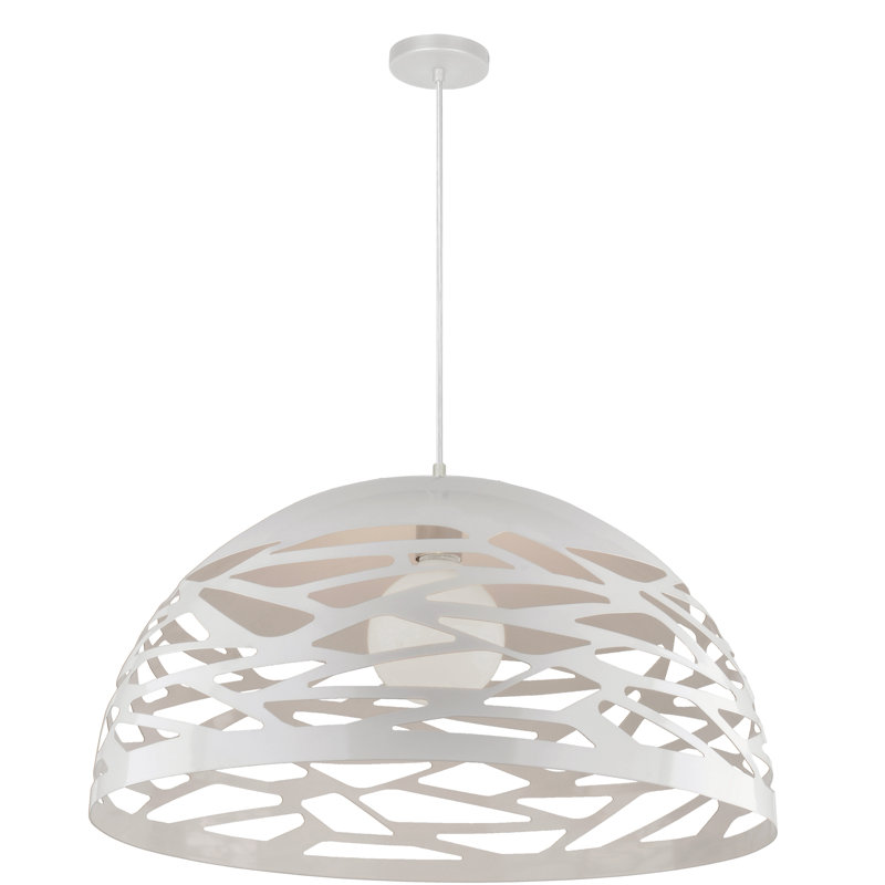 Wogina 1 - Light Single Pendant, Matte White
