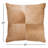 Ursula Leather/Suede Throw Pillow