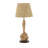 Jute Rope Twisted Rope Room Brown Table Lamp with Linen Shade