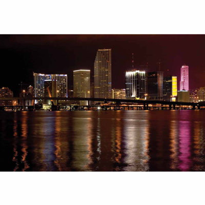 Adhésif décoratif nuit Miami