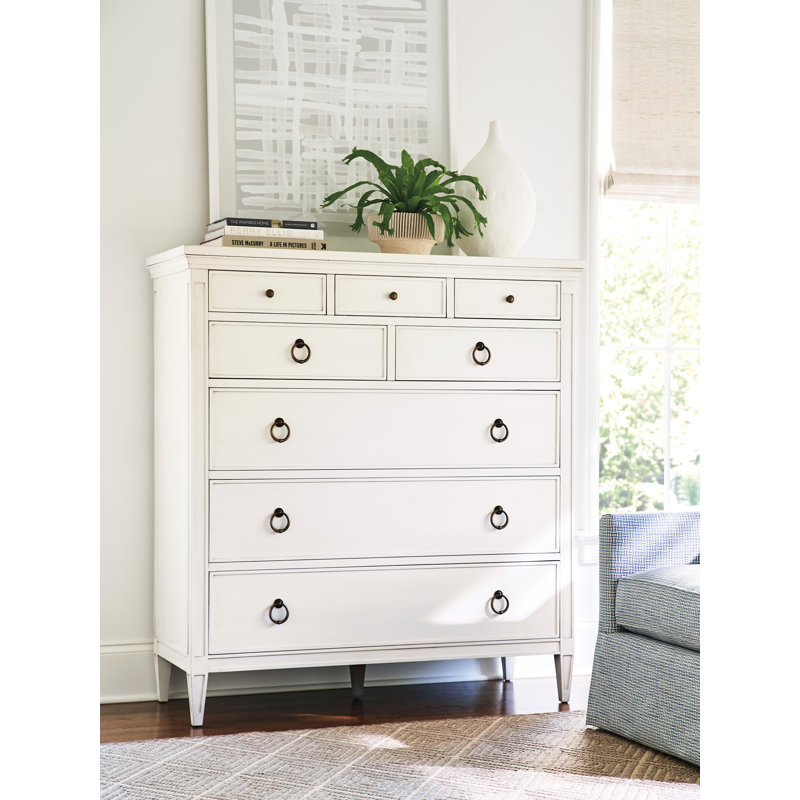 Laguna 50.75'' W 8 - Drawer Dresser, White
