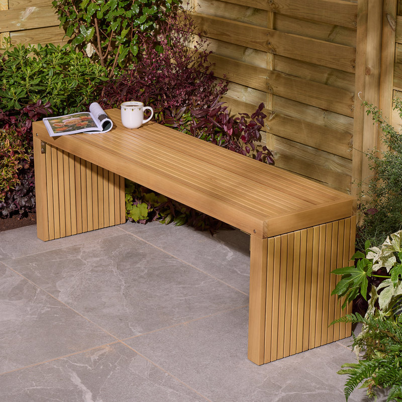 Rowlinson Kyoto Bench, 50cm H x 150cm W x 50cm D