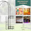 Tonnelle de jardin Outsunny