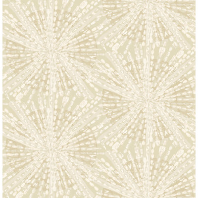 SAMPLE-Navy Sunburst Peel & Stick Wallpaper