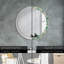 Huldar Glass Flat Wall Mirror