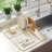 Adjustable Plastic Dish Rack-16555280