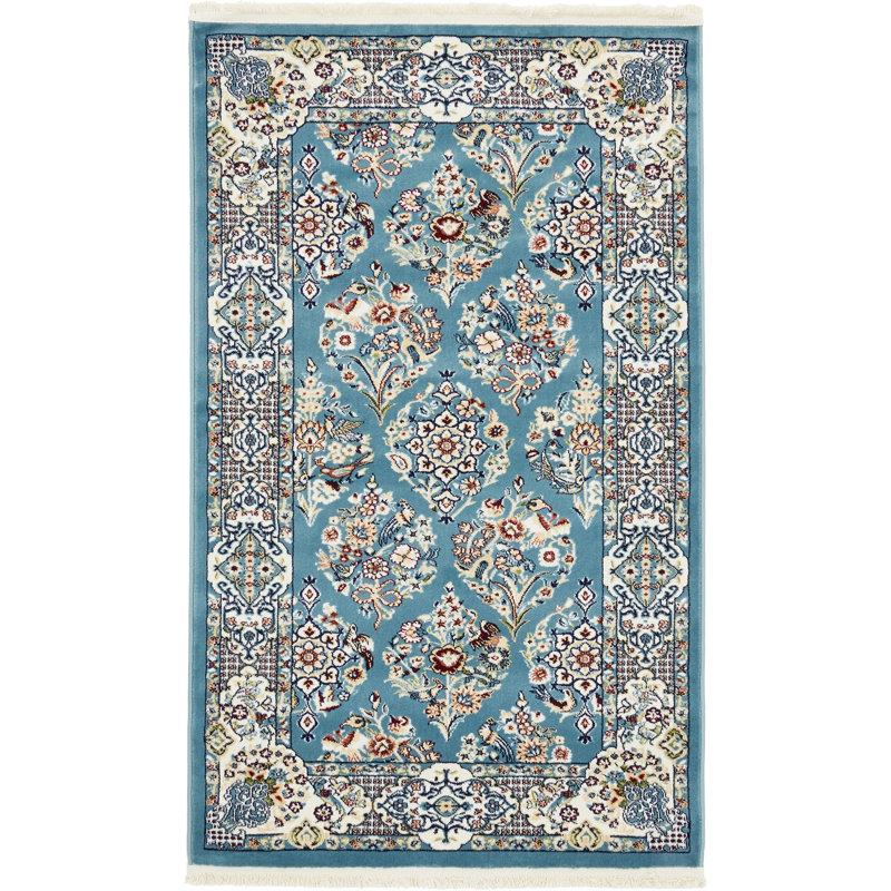 Jackson Floral Indoor Rug, Rectangle 3'1" x 5'3"