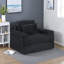 Chaises d'appoint en velours côtelé avec coussins et coussin d'assise moelleux-410133794