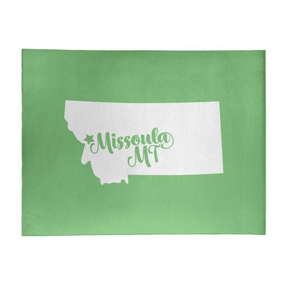 Tapis en poly-chenille missoula montana