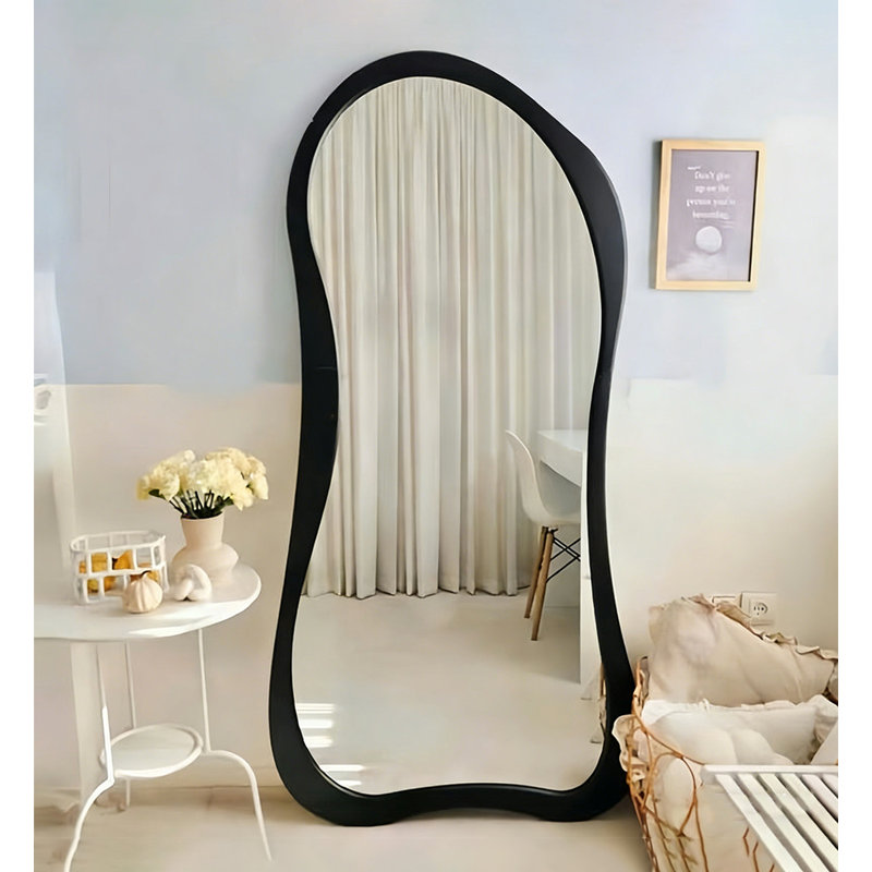 Miroir pleine grandeur American Vintage, H 74,8 po x l 39,37 po, Black